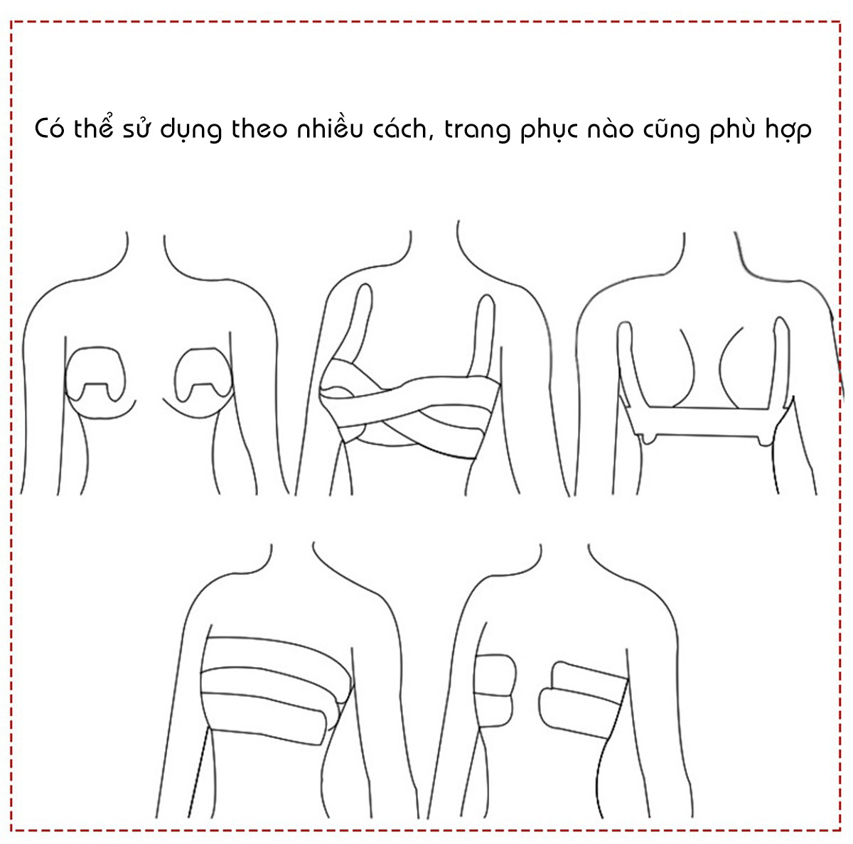 Băng Dính Vải Nâng Và Định Hình Ngực Cuộn 5m - Boob Tape PK139