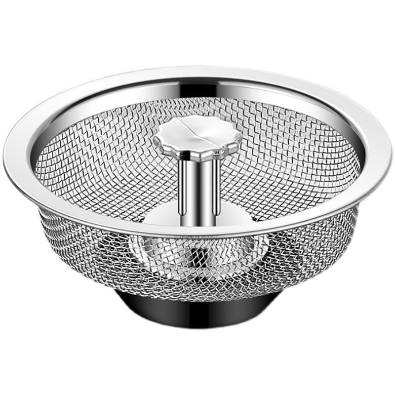 Lưới Inox Lọc Rác, Lưới Lọc Rác Bồn Rửa Chống Tắc Nghẽn Không Gỉ