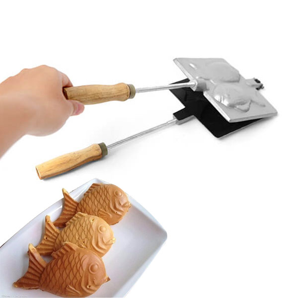 Khuôn Làm Bánh Cá Taiyaki Chống Dính HA ( 2 con )