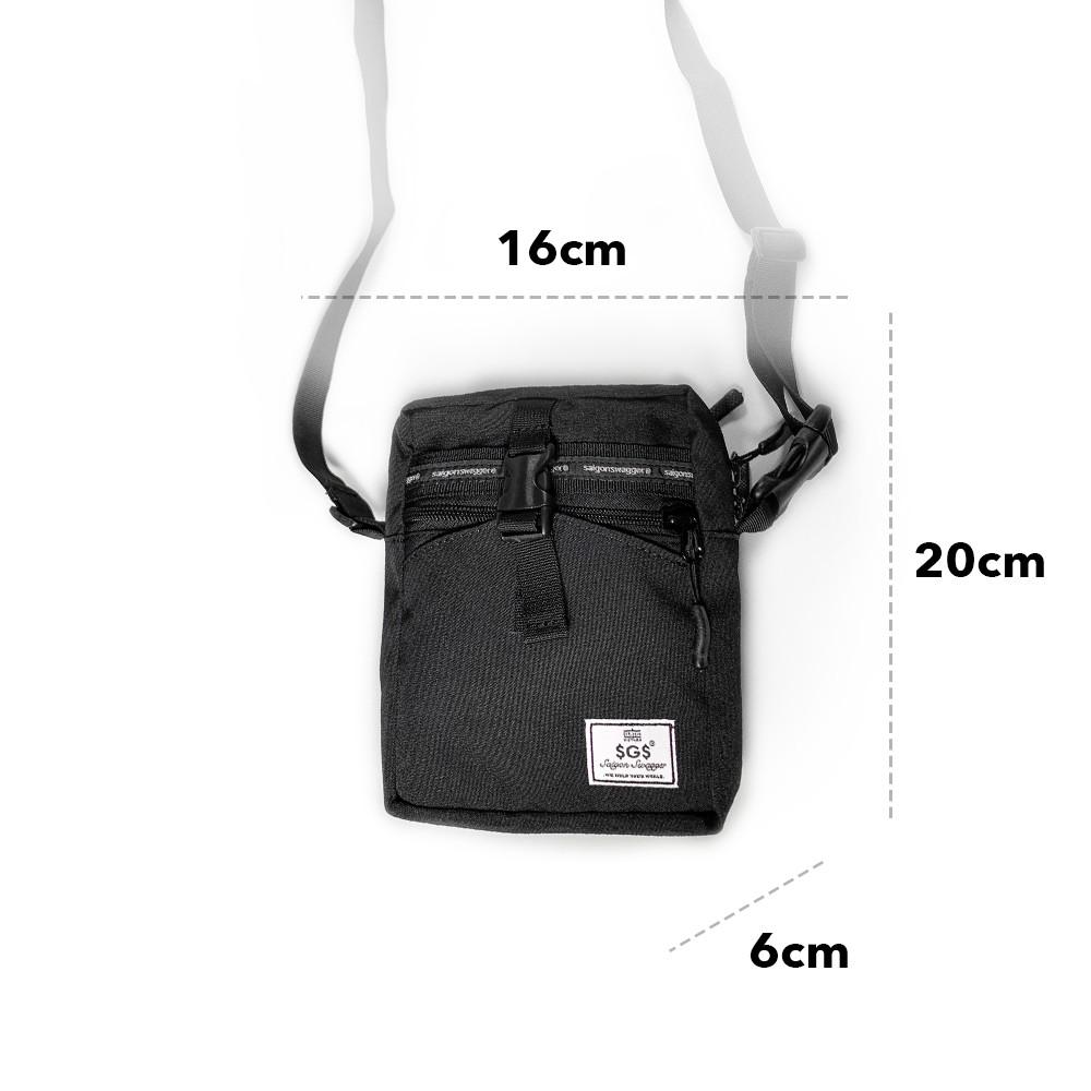 Túi Đeo Chéo Nam, Nữ 1 Khóa SAIGON SWAGGER SGS Cross Bag