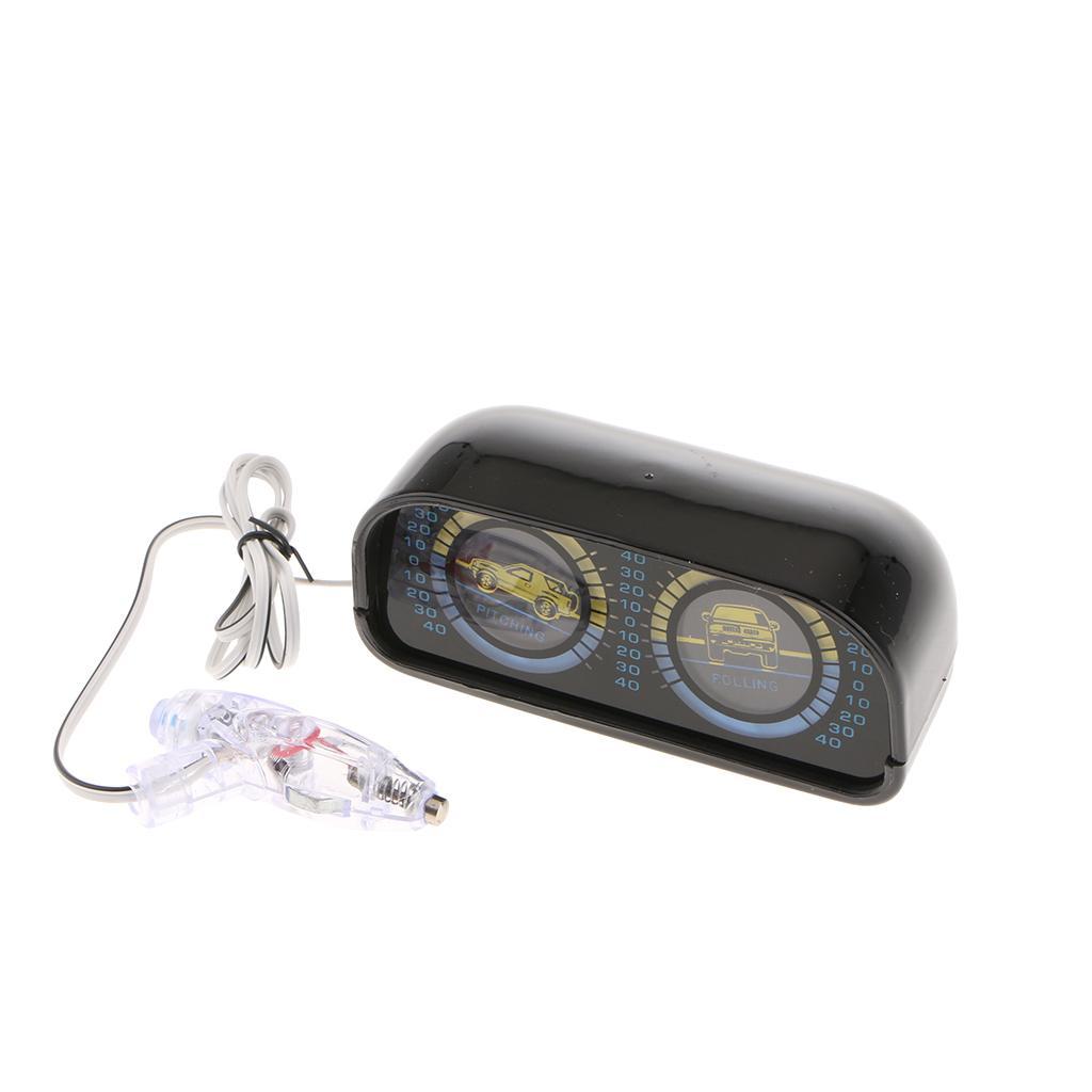 Roll/Pitch Indicator Clinometer without Compass with LED