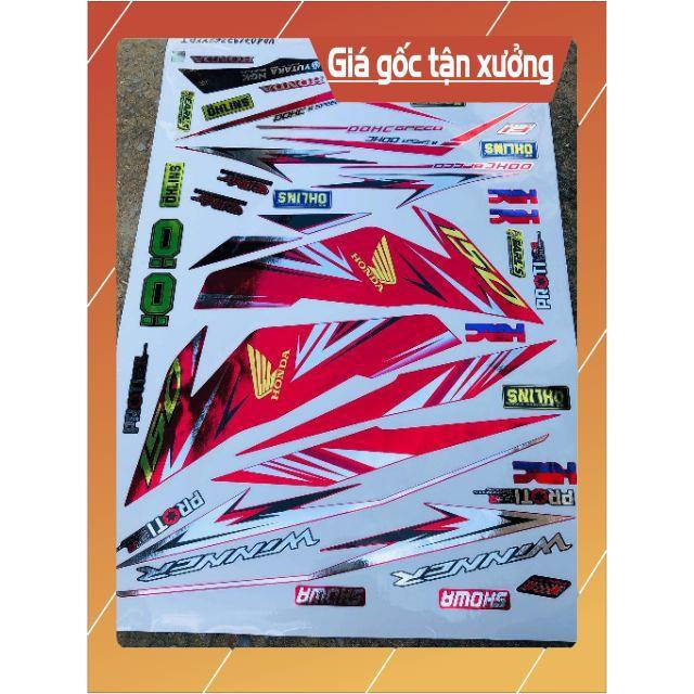 Tem rời winner chất liệu Crom cao cấp