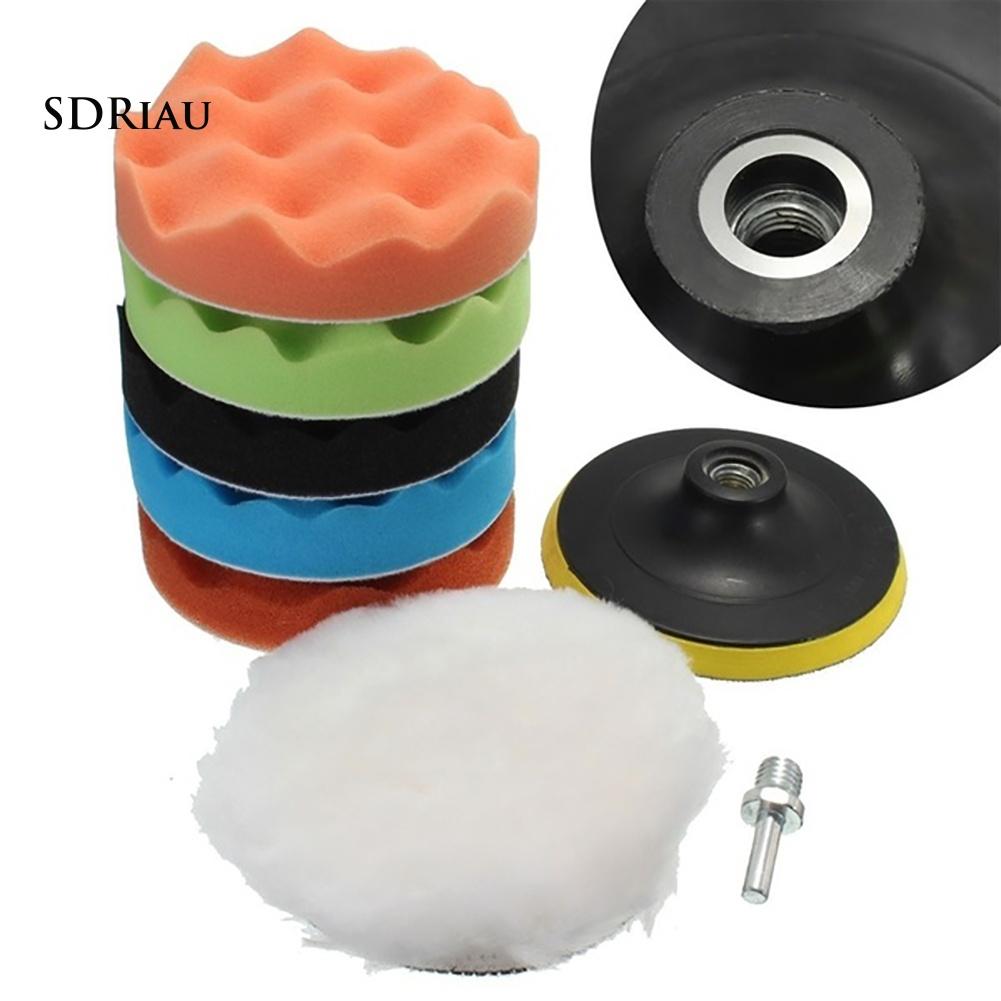 Set 7 Miếng Xốp 3 Inch Đánh Bóng Xe Hơi