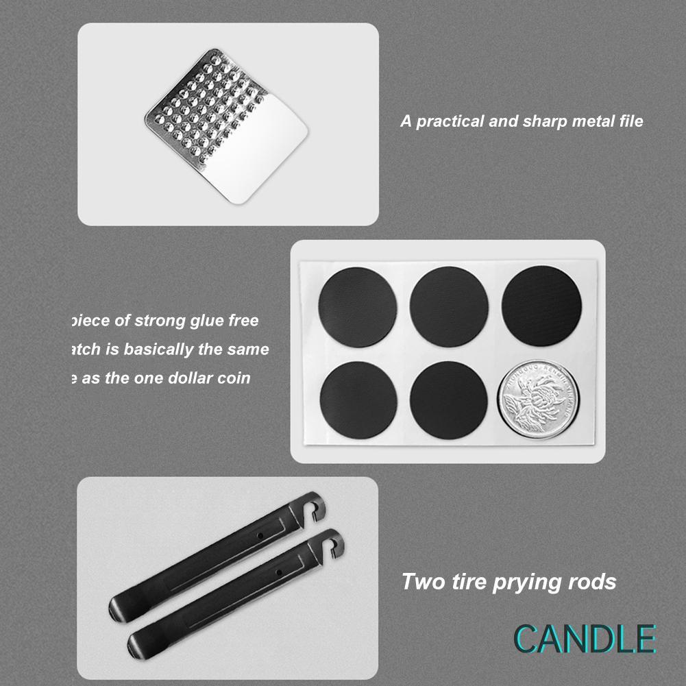 Bộ Dụng Cụ Vá Lốp Xe Đạp