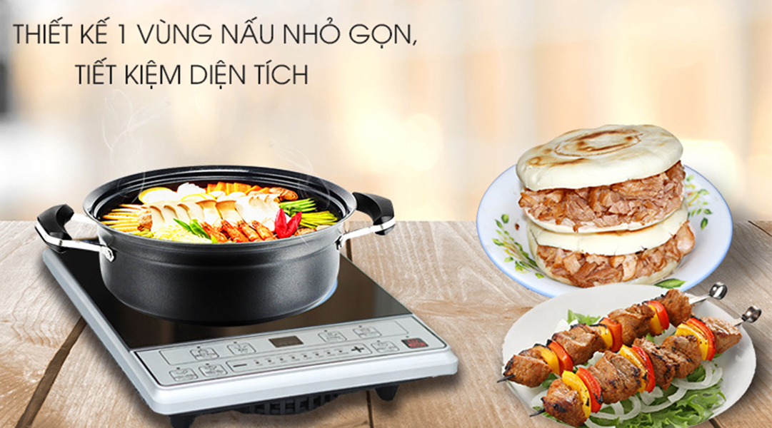 Bếp Điện Từ 2015DE - Hàng Chính Hãng