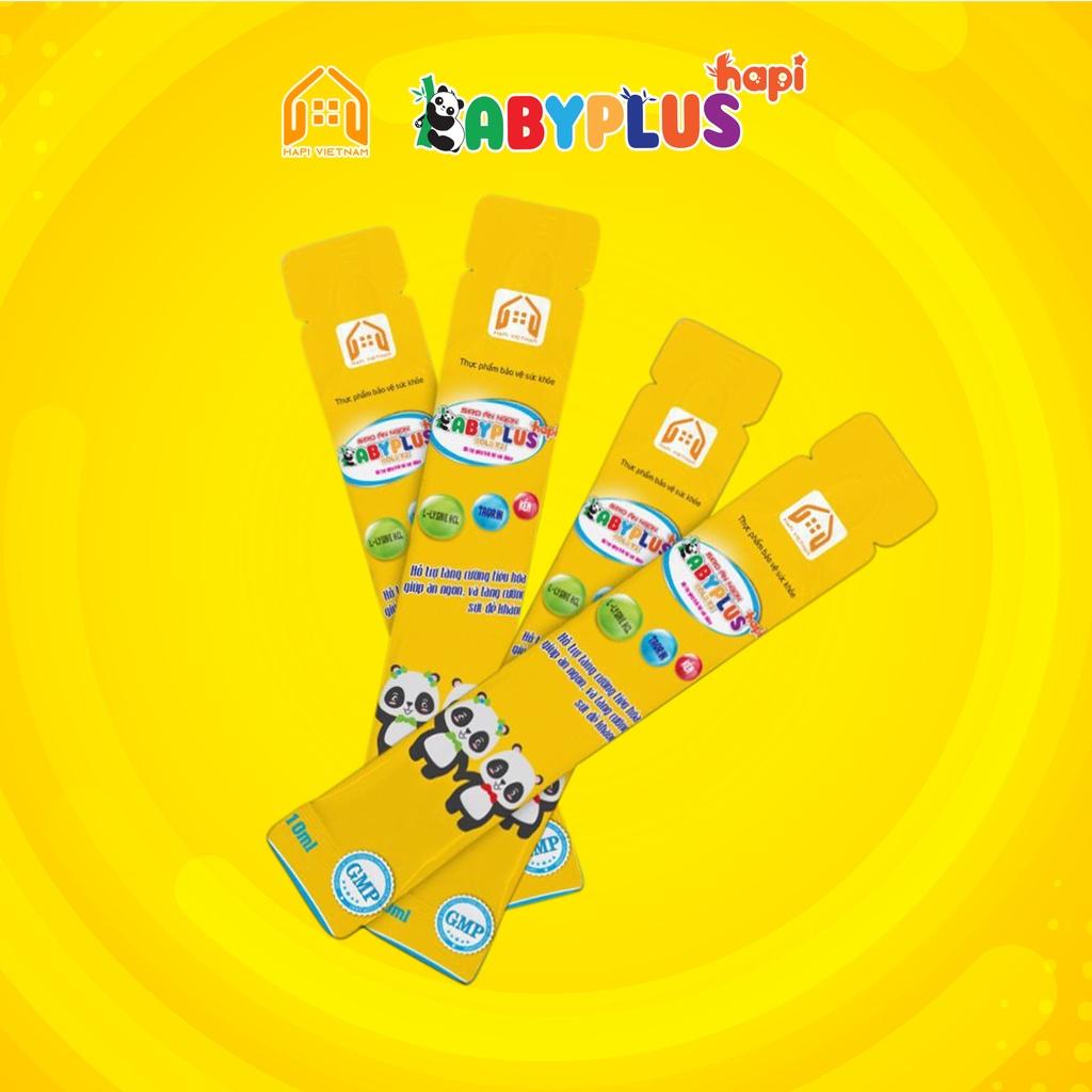 Combo 10 gói Siro Babyplus Hapi
