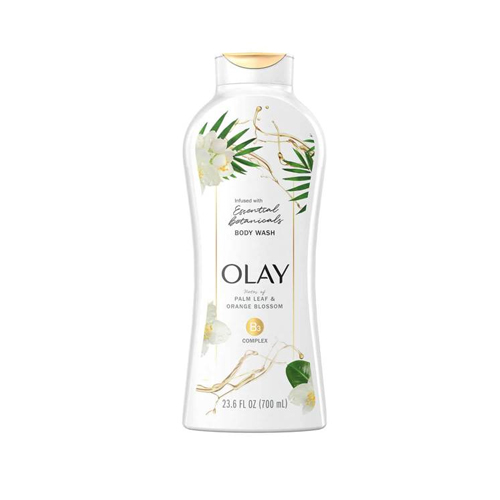 Sữa Tắm Olay Essential Botanicals Body Wash B3 Complex Palm Leaf &amp; Orange Blossom 700ml