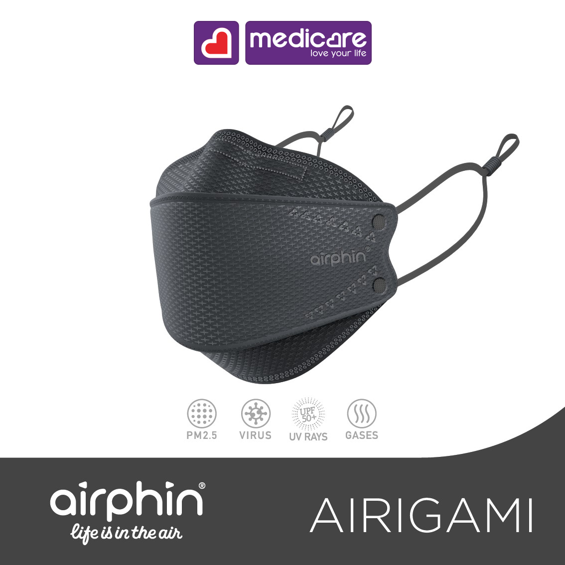 0130831 Khẩu trang Airphin Airigami