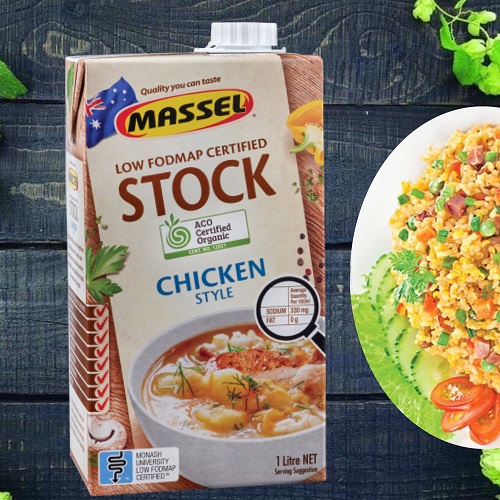 Nước Dùng Gia Vị Gà Massel Organic Stock Chicken Style - Nước Dashi Rau Củ Từ Nguyên Liệu Hữu Cơ, Không Bột Ngọt - Hộp 1 lít - Thích hợp ăn chay, ăn mặn, bé ăn dặm
