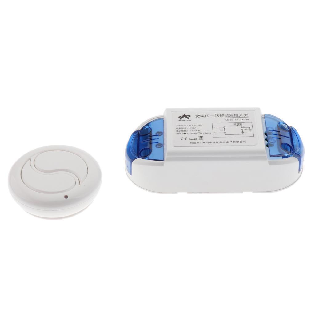 Universal Lamp, Motor, LED light Switch with Remote Controller