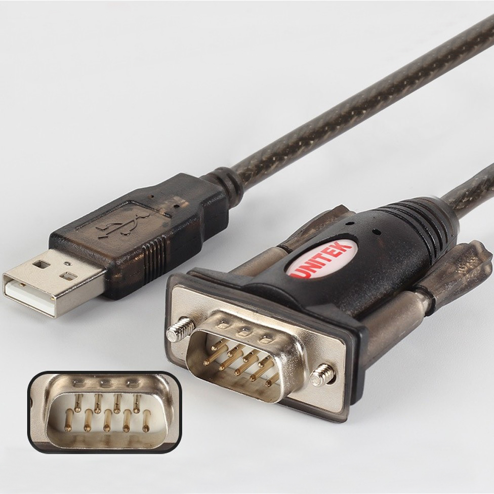 Cáp USB to RS232 (USB to com) Unitek Y-105 - Hàng Nhập Khẩu