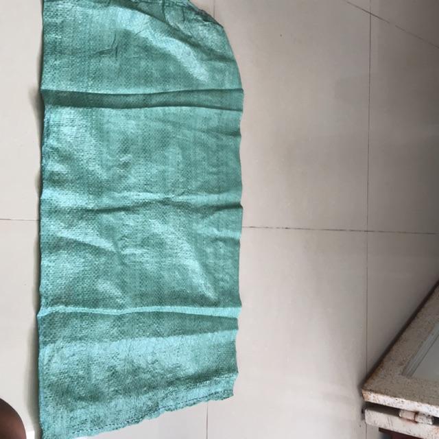 Bao tải xanh 46x80 cm