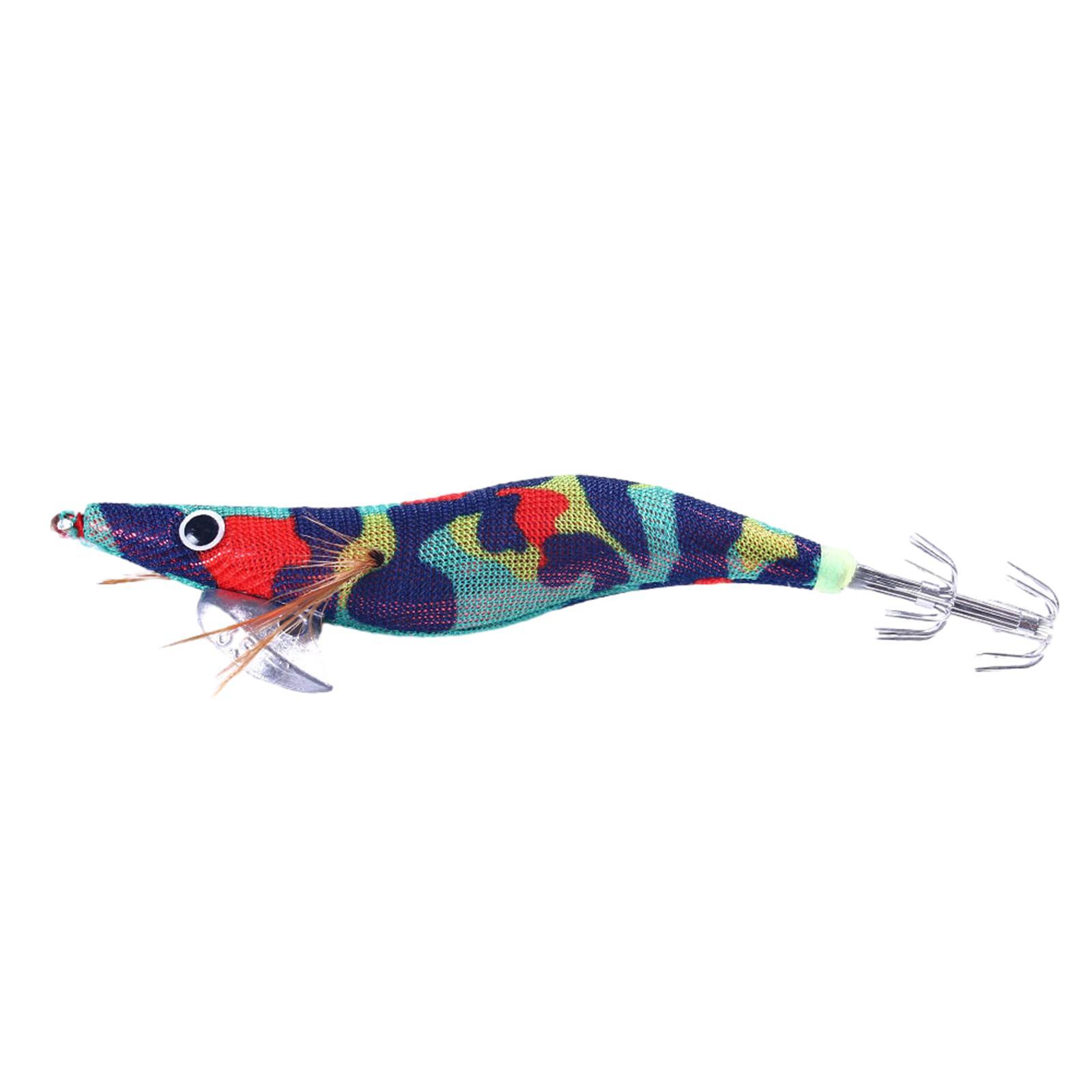 Luminous Squid Jig Hooks 14cm Artificial Squid Jig Lures Durable Squid Hooks