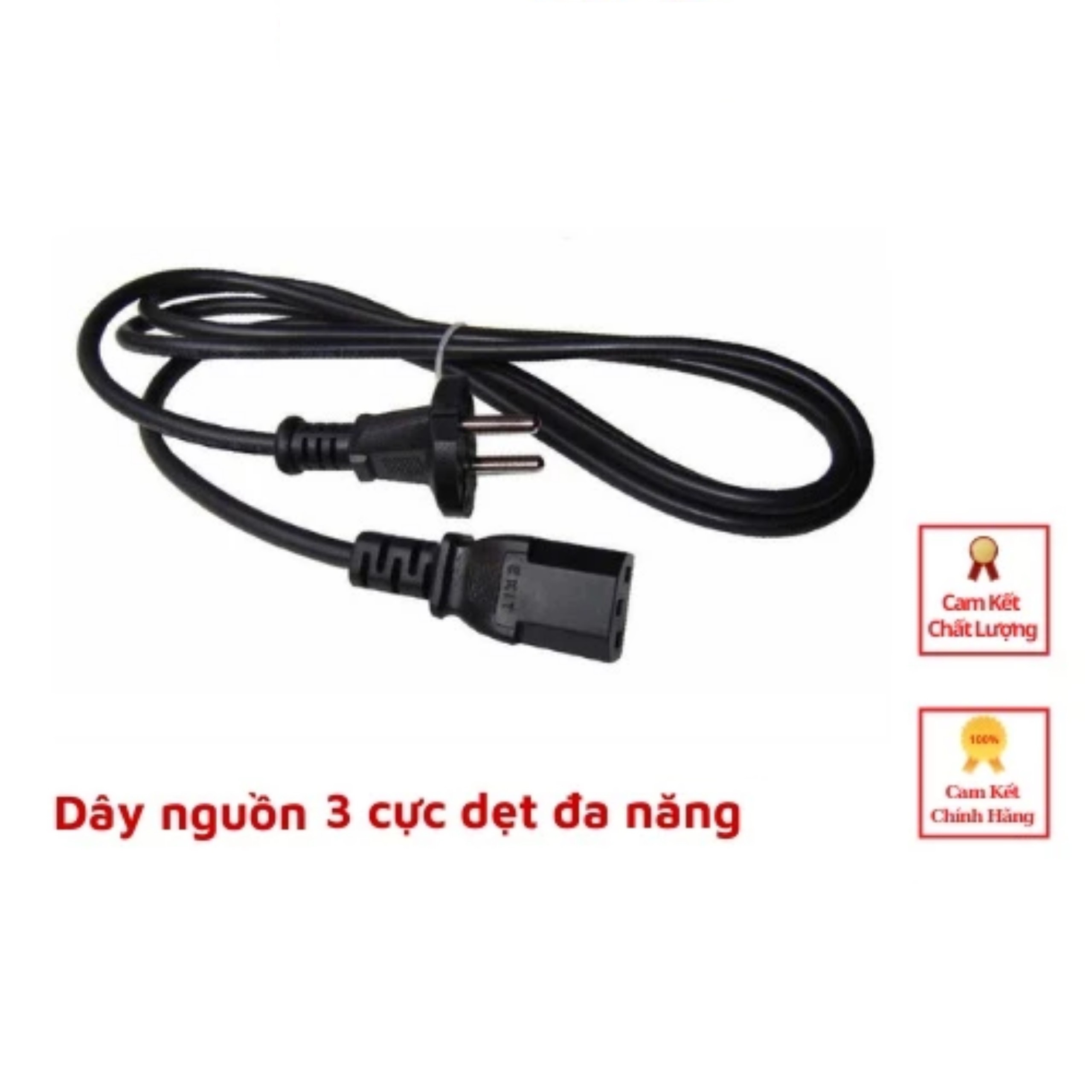 Dây Nguồn Đa Năng Chuyên Dùng Cho Máy Tính, Nồi Cơm Điện, Ấm Nước, Nồi Lẩu, An toàn, Tiện Dụng, Trong Gia Đình TakyHome 8602
