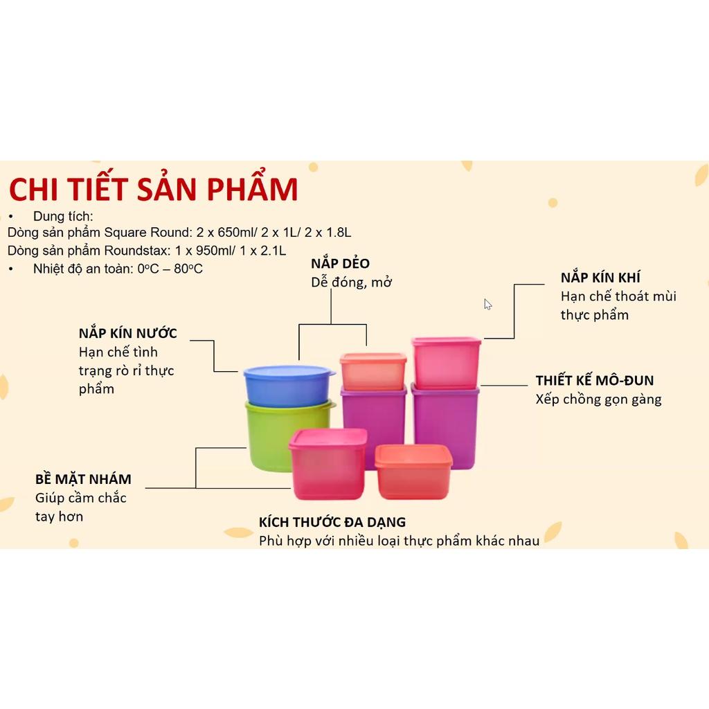 Bộ BQTP Magic set 8 - Tupperware