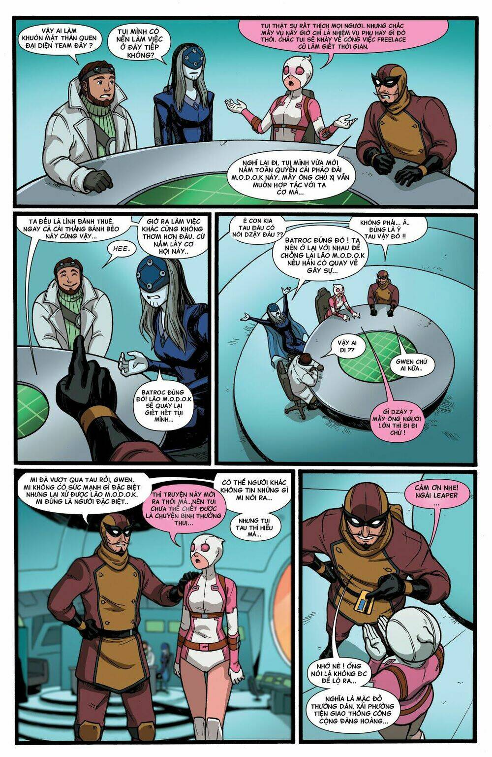 gwenpool siêu phàm chapter 5 5