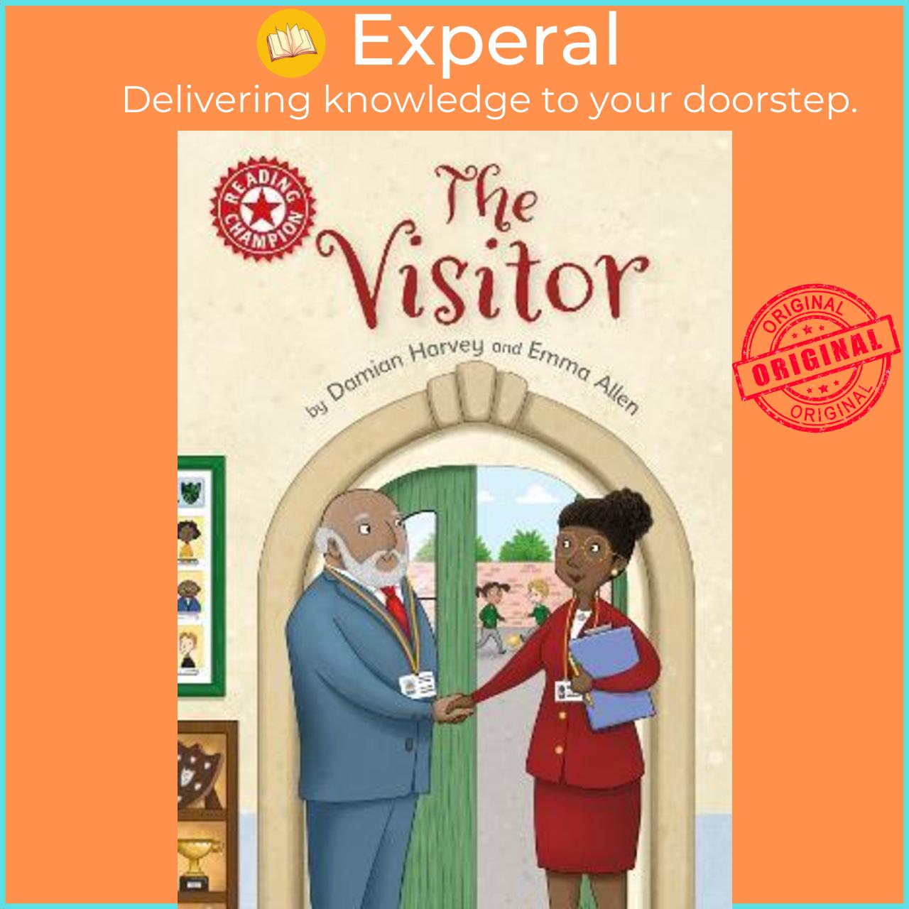 Sách - Reading Champion: The Visitor : Independent Reading Red 2 by Damian Harvey