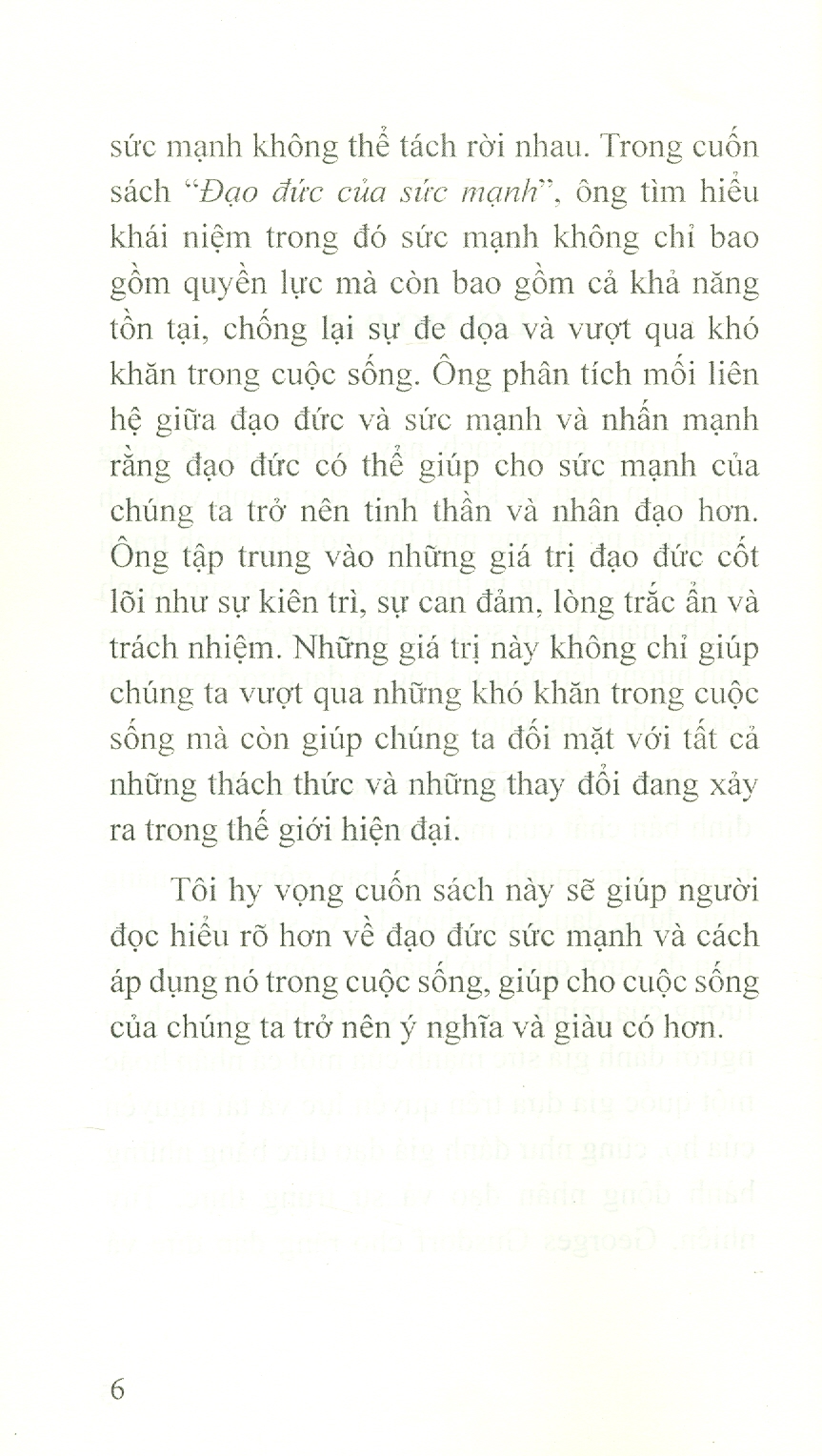 ĐẠO ĐỨC HỌC CỦA SỨC MẠNH – G. Gusdorf – dịch giả Nguyễn Thị Hồng Nhung – Trường Phương Books