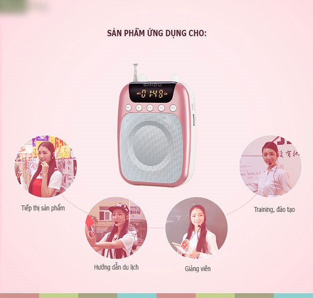 Máy trợ giảng SHIDU SD-S358 - Hàng Chính Hãng