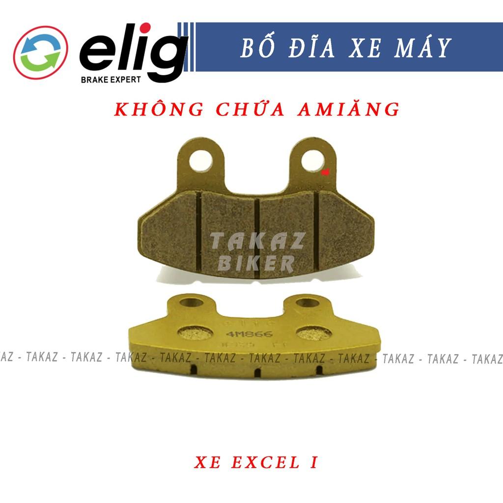 Bố thắng , má phanh thắng dĩa xe Excel 1 - Elig