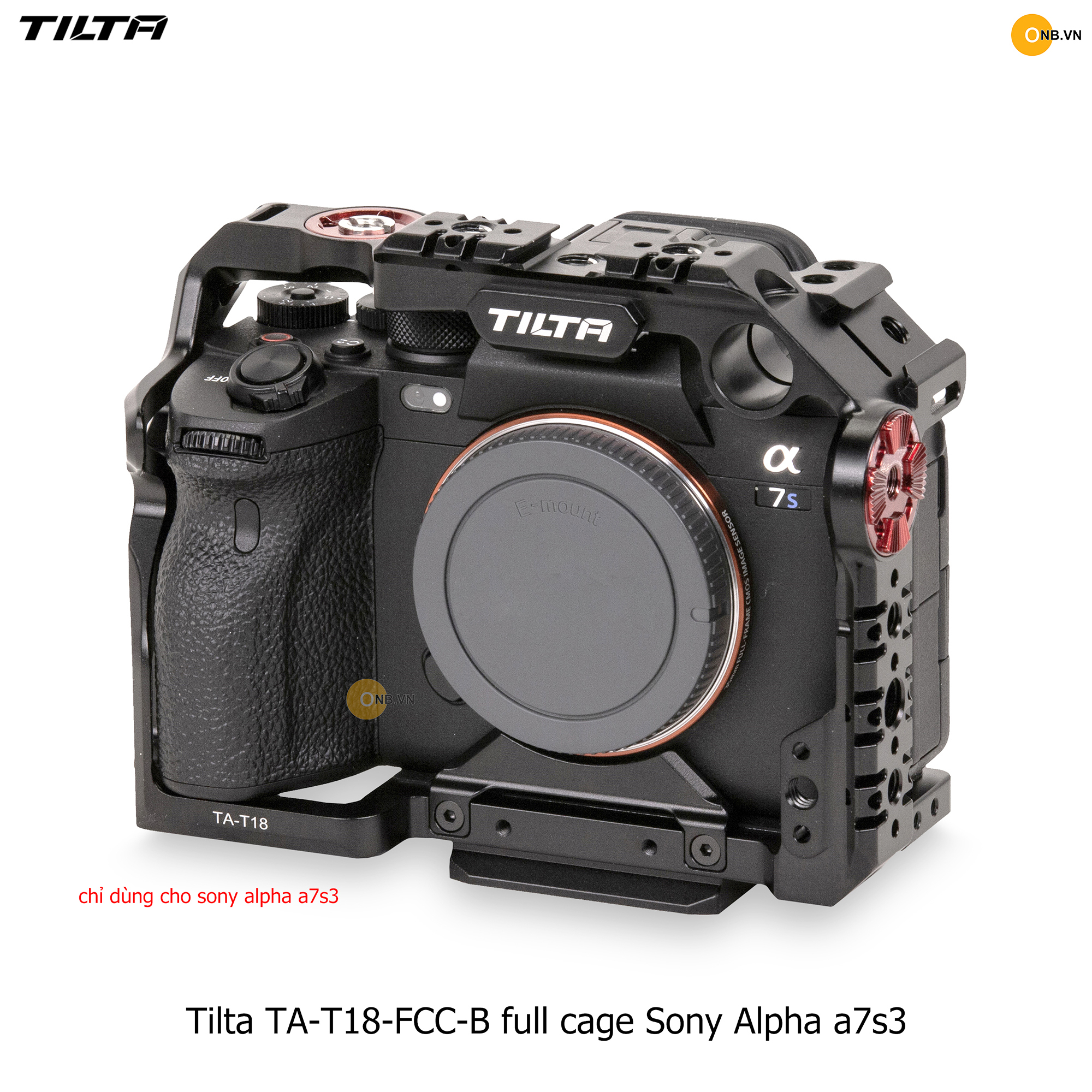 Tilta TA-T18-FCC-B Full Cage So-ny Alpha a7s3