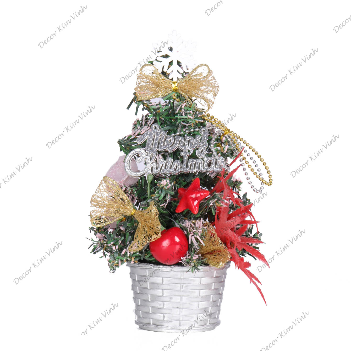 Cây Thông Nhí TNM14 Cây 20cm Trang Trí Giáng Sinh Cây Thông Noel