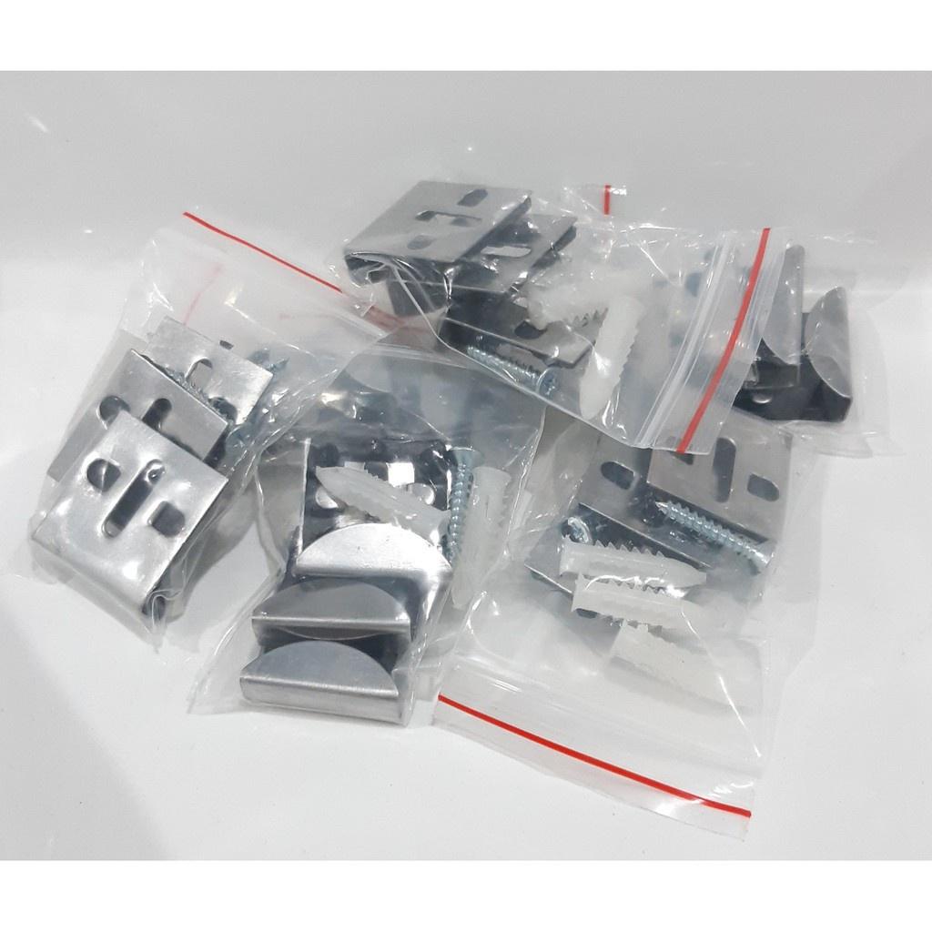 Kẹp gương treo phụ kiện giá cài gương nhà tắm