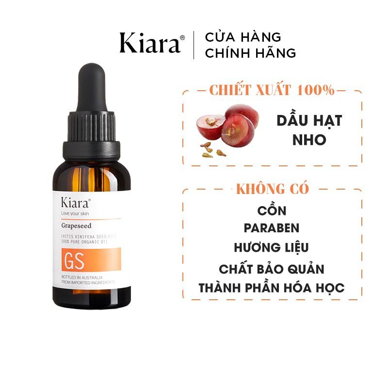 Bộ Đôi Chấm Mụn - Giảm Thâm Mụn Kiara Grapeseed và Tea Tree Oil