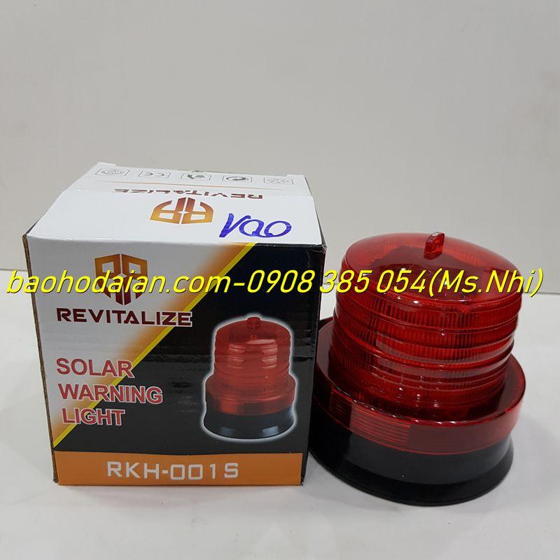 Đèn Cảnh Báo Tín Hiệu Sử Dụng Năng Lượng Mặt Trời/ Đèn Công trình Giao thông Đ-RKH-001S - Hình Thật