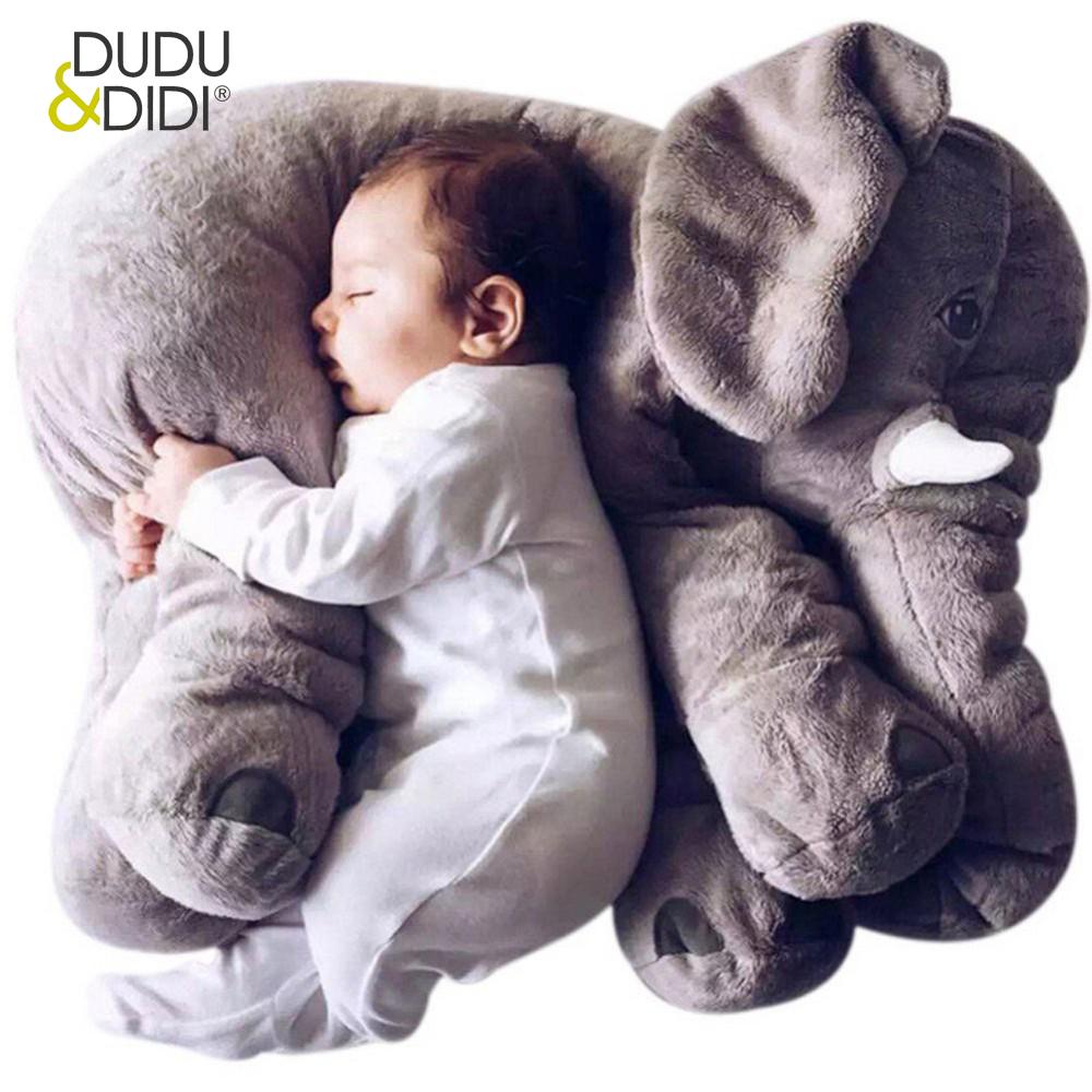 Hoạt Hình 40Cm Lớn Sang Trọng Tai Voi Đồ Chơi Trẻ Em Ngủ Đệm Lưng Nhồi Bông Gối Búp Bê Bé Món Quà Sinh Nhật Cho