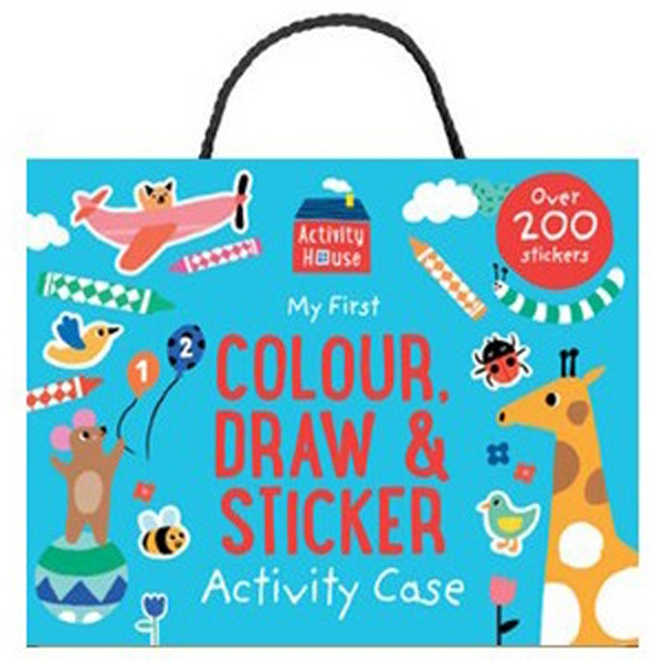 Activity House - My First Colour, Draw &amp; Sticker Activity Case