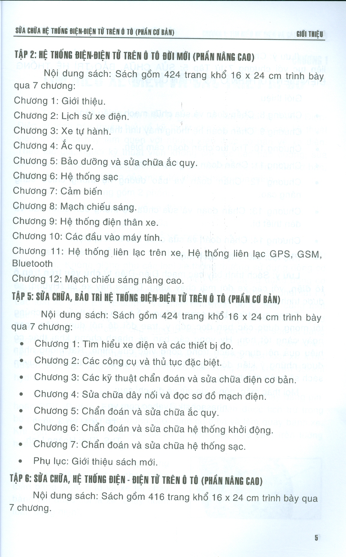 Sữa Chữa Hệ Thống Điện - Điện Tử Trên Ô Tô (Phần Cơ Bản)