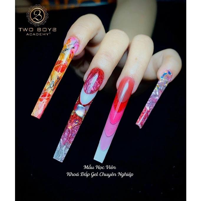 Xà cừ nail,xà cư vân đá 12 màu,tráng móng bột,móng gel,phụ kiện nail