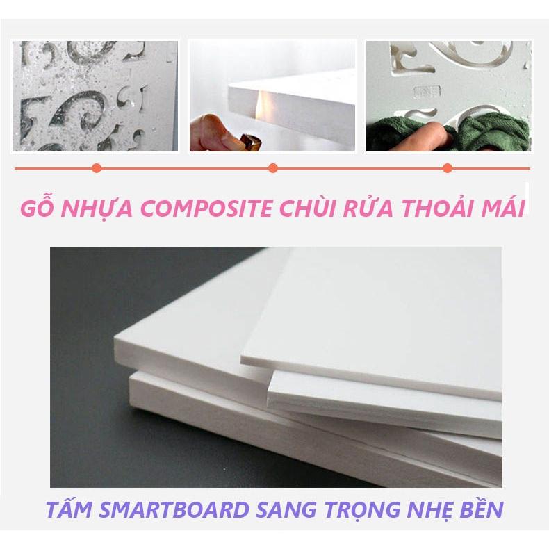 Kệ treo tường phòng tắm TỦ mỹ phẩm xà bông DÁN TƯỜNG nhà tắm KX76 đầy đủ phụ kiện treo không cần khoan đục tường