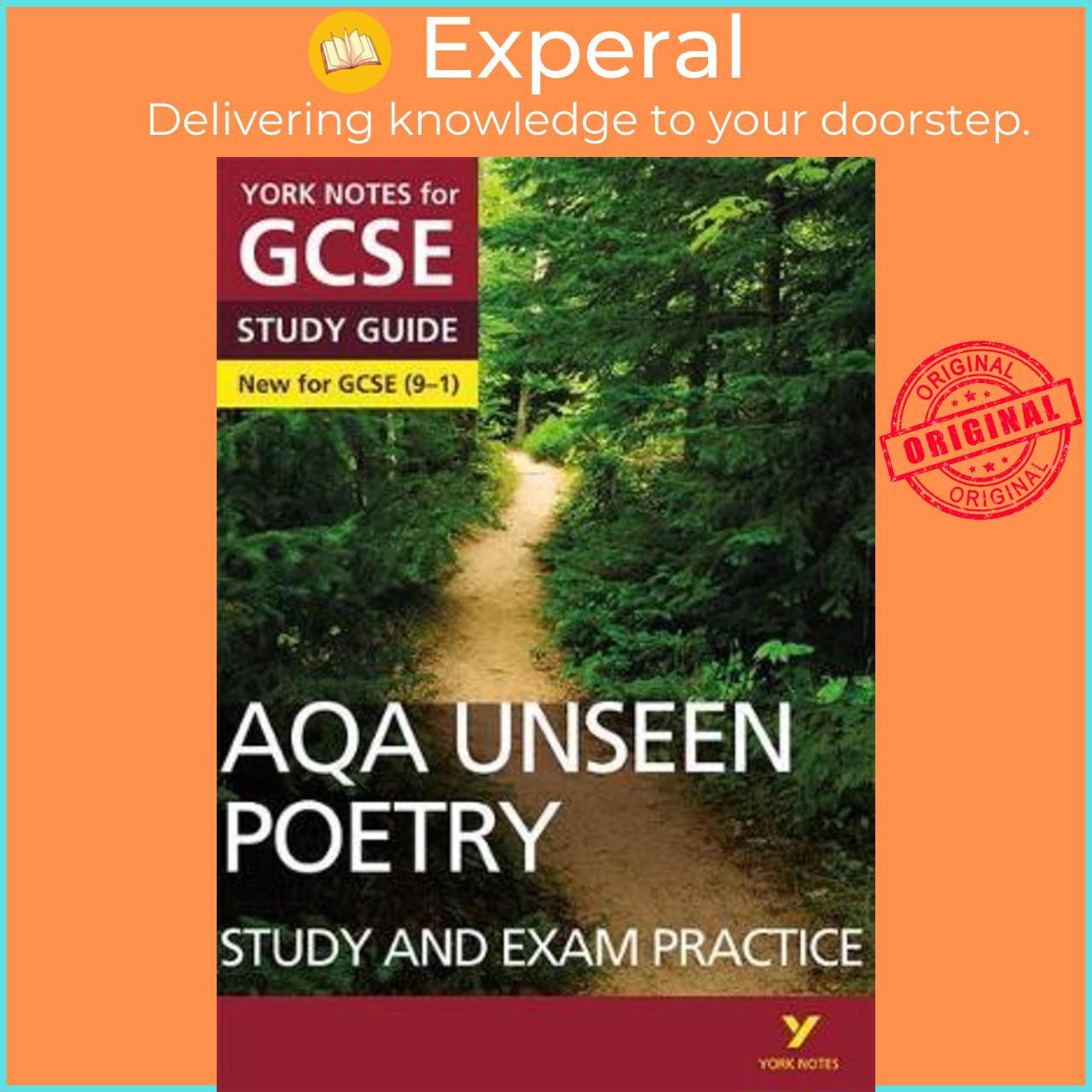 Hình ảnh Sách - AQA English Literature Unseen Poetry Study and Exam Practice: York Notes fo by Mary Green (UK edition, paperback)