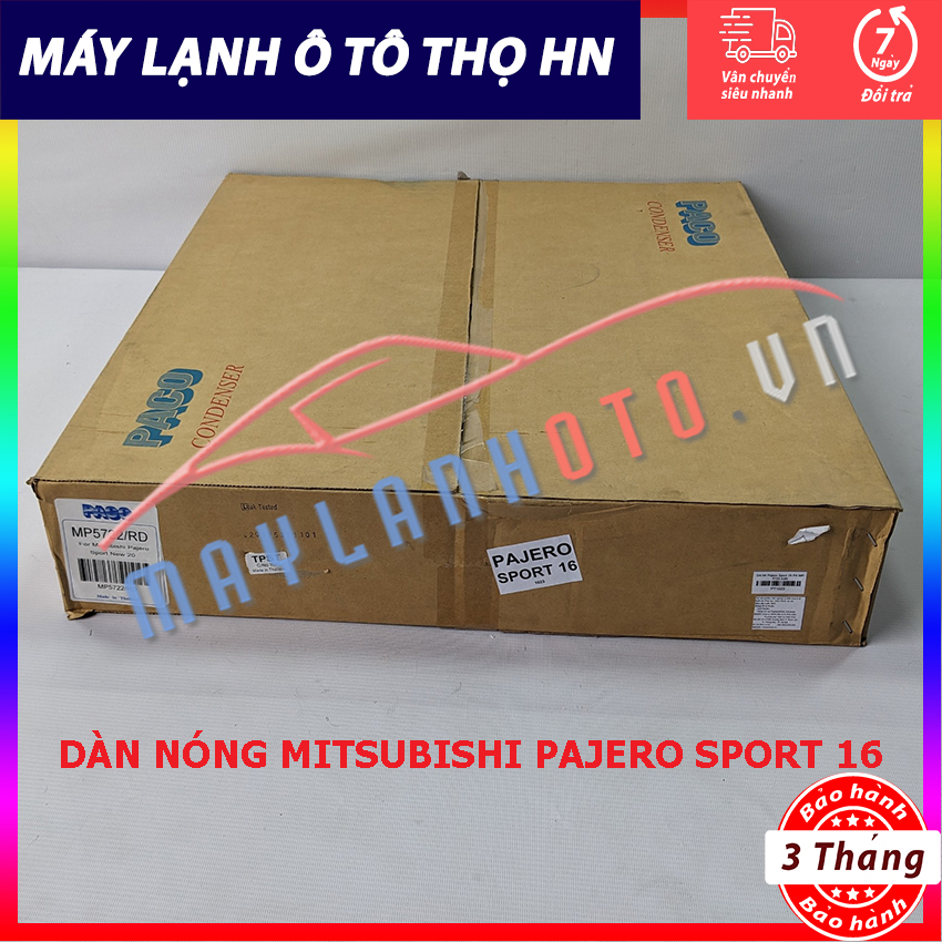 Dàn nóng Mitsubishi Pajero Sport 2016 Hàng xịn Thái Lan