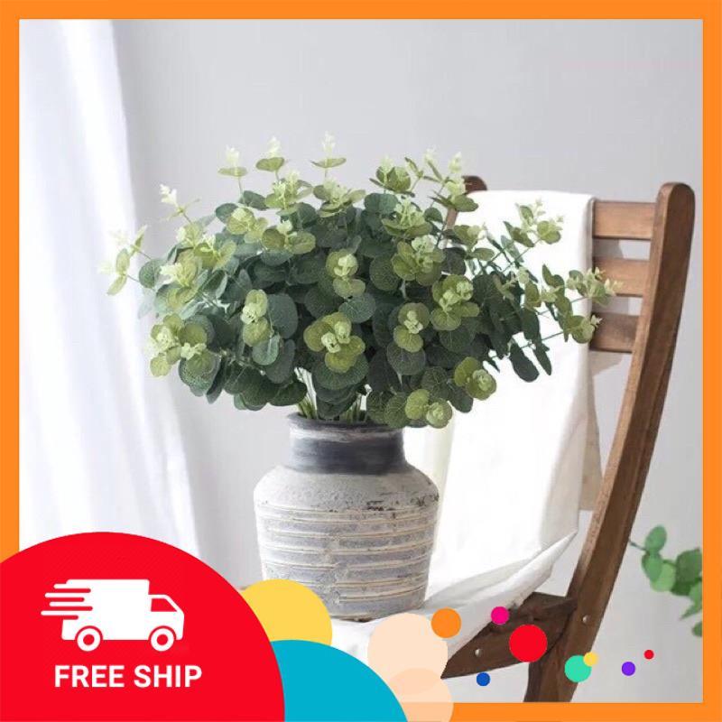 Hoa Giả Cành lá táo giả 16 nhánh Handmade