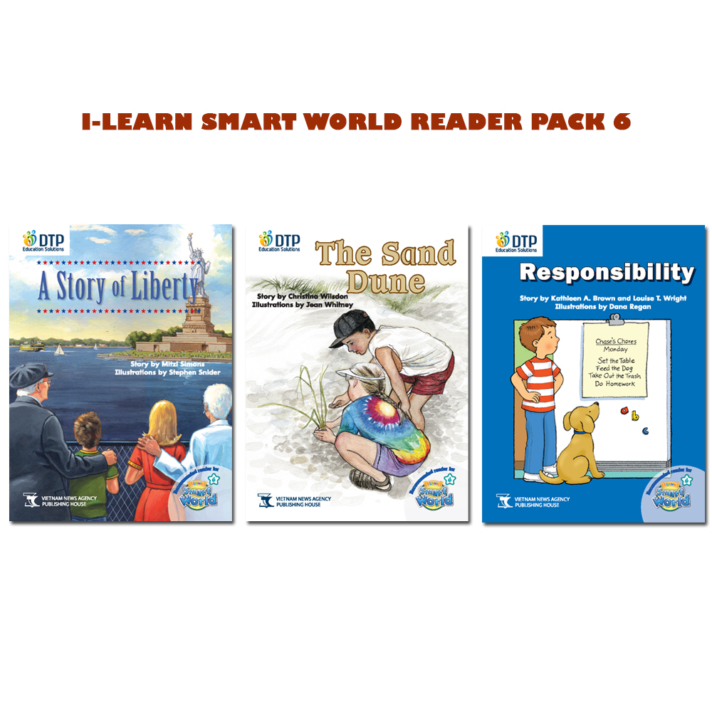 Hình ảnh i-Learn Smart World Reader Pack 6 (3 quyển)