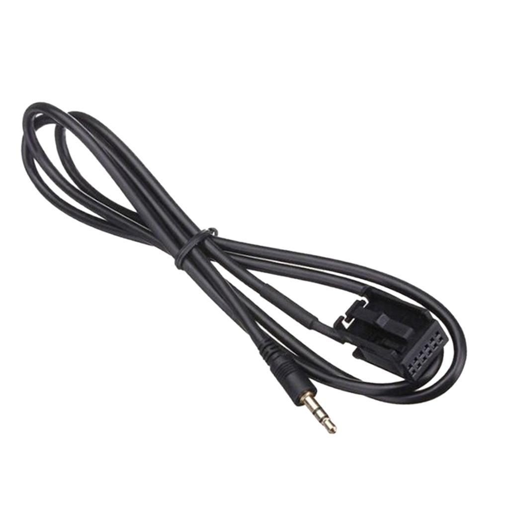 1.5m Car AUX Adapter Input For 12 Pin   CD30 CDC40 CD70 MP3