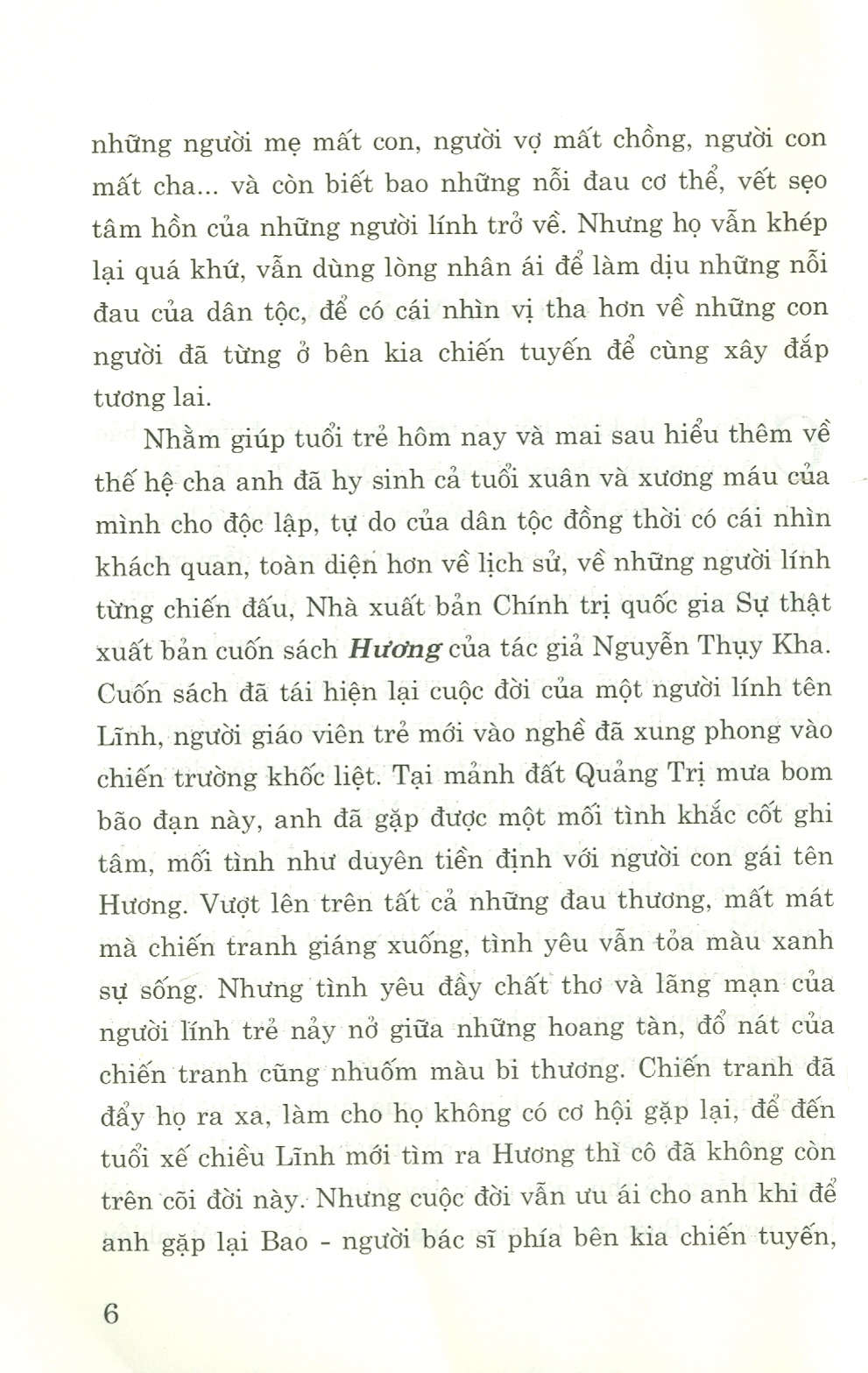 HƯƠNG - Tiểu Thuyết