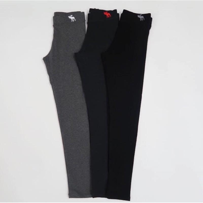 Quần Legging Dài Thêu Aber Xuất Xịn [Ảnh Thật 100