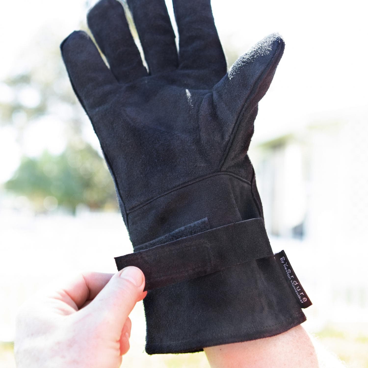 Găng Tay Da Nhà Bếp Everdure Leather BBQ Gloves  Cỡ Lớn L/XL