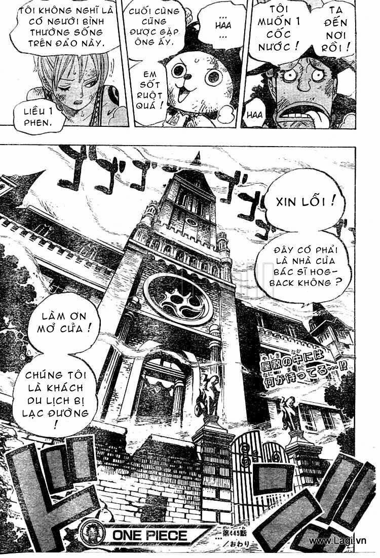 đảo hải tặc - one piece chapter 445 17