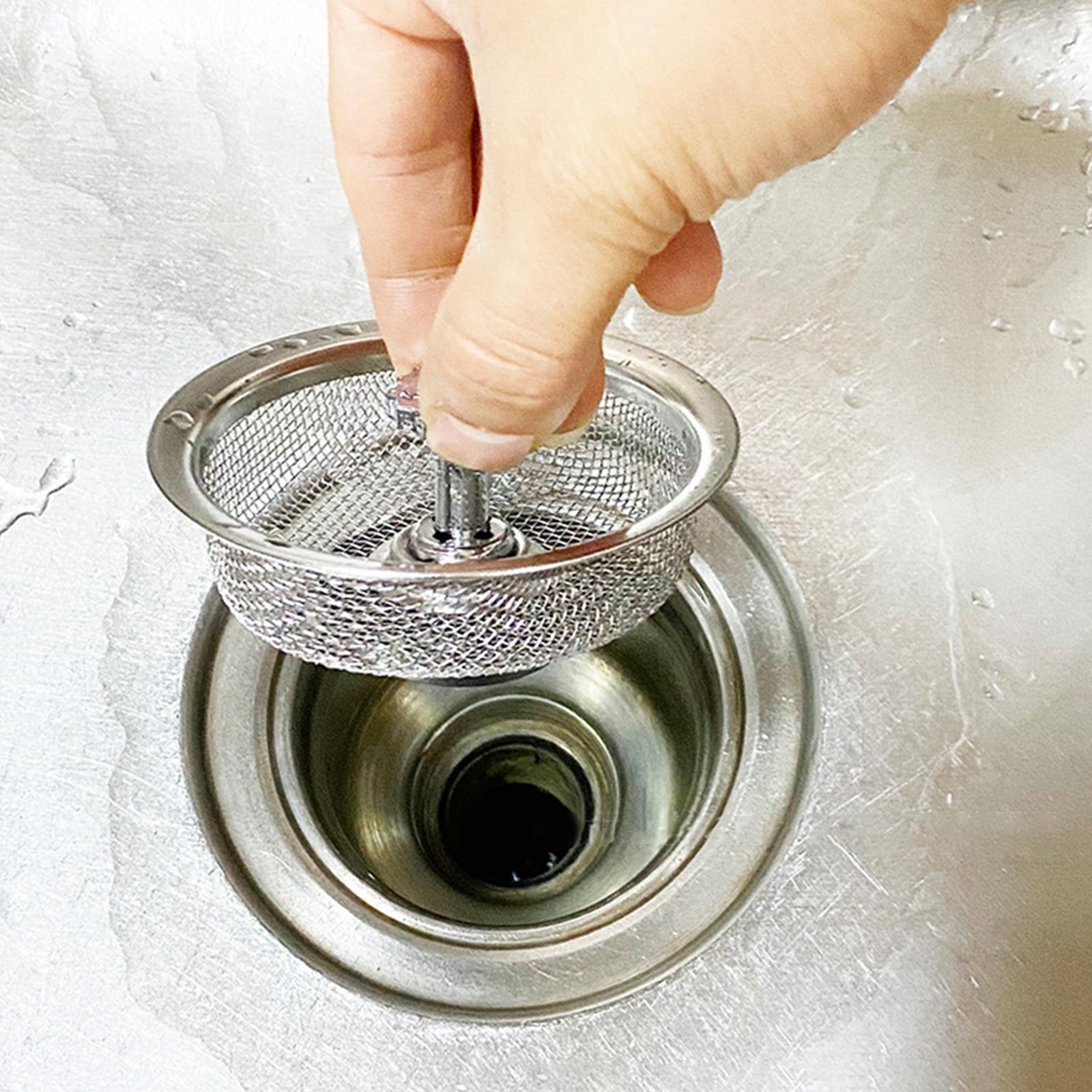 Sink Strainer Premium for Standard Drains Kitchen Bathroom Sink