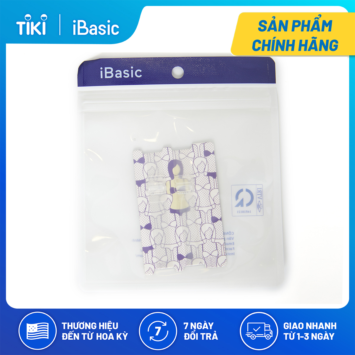 Dây áo ngực trong suốt iBasic PK076