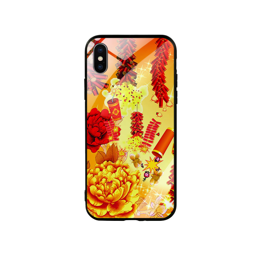 Ốp Lưng Kính Cường Lực cho điện thoại Iphone X / Xs - Firework