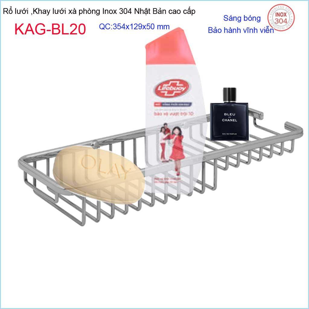 Kệ inox 304 Nhật Bản cao cấp KAG-BL20