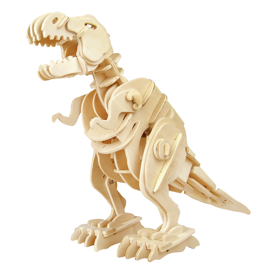 Mô Hình Gỗ Robotime Khủng Long T-Rex (Âm Thanh) D210