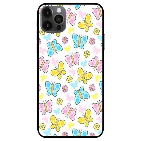 Ốp lưng dành cho iPhone 11 / 11 Pro / 11 Pro Max - Bướm Vàng Xanh
