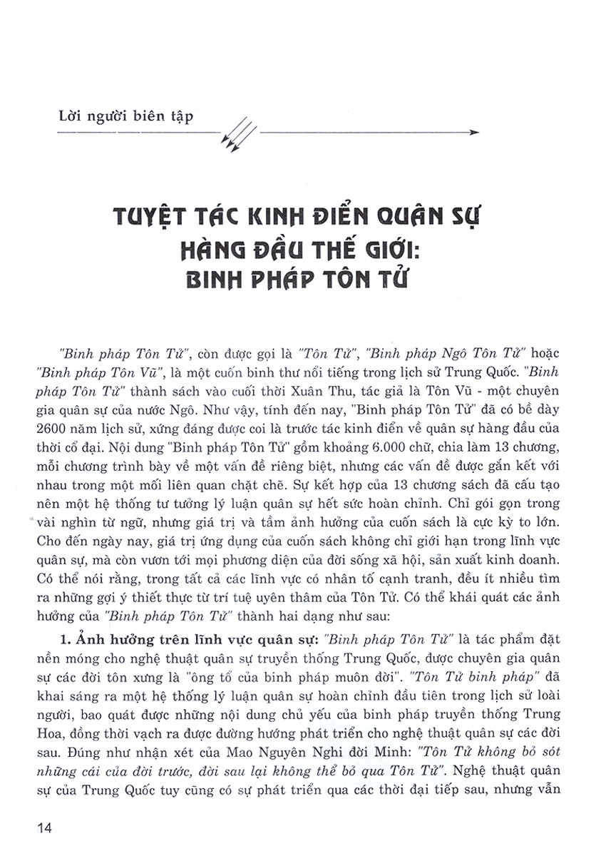 Binh Pháp Tôn Tử - Tuyệt Tác Binh Thư Hàng Đầu Thế Giới Dưới Cách Nhìn Hiện Đại _QB